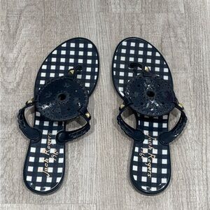 Jack Rogers Black and White Sandals